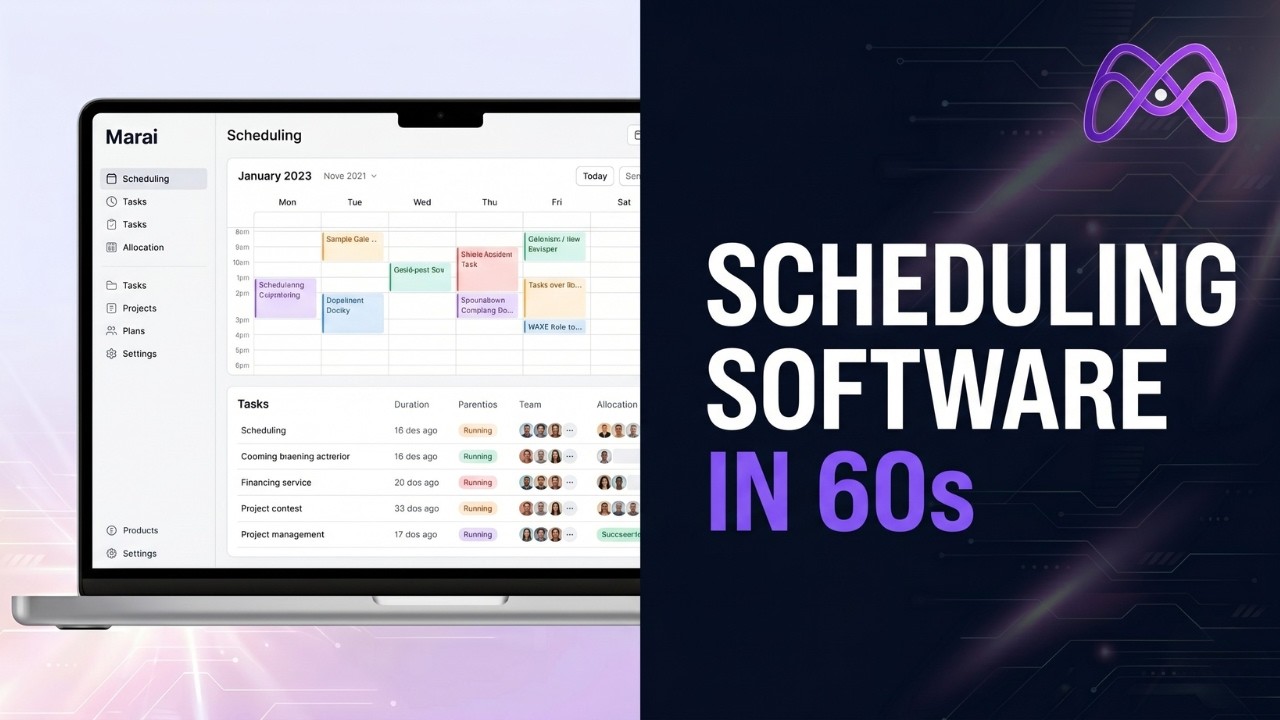 Presentación en vídeo de Marai: software de agenda todo-en-uno
